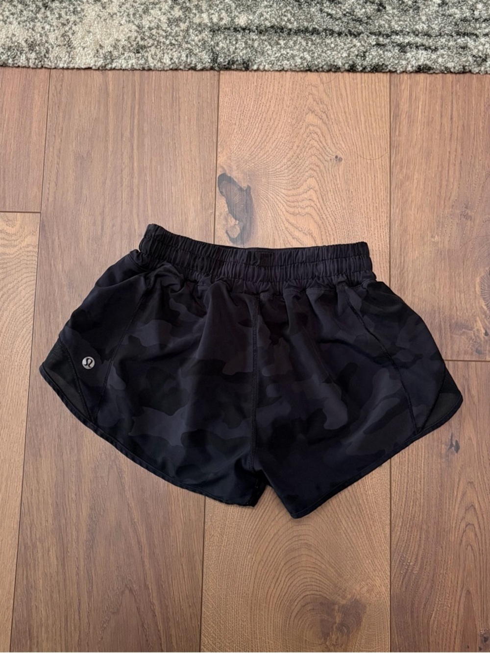 Lululemon Black Camo Shorts